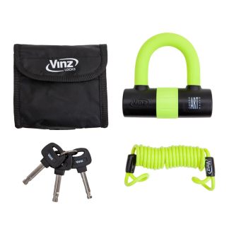 VINZ Dinara Schijfremslot ART4 - Geel