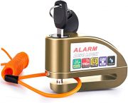 VINZ Elbroes Alarm Disc Lock - Bronze